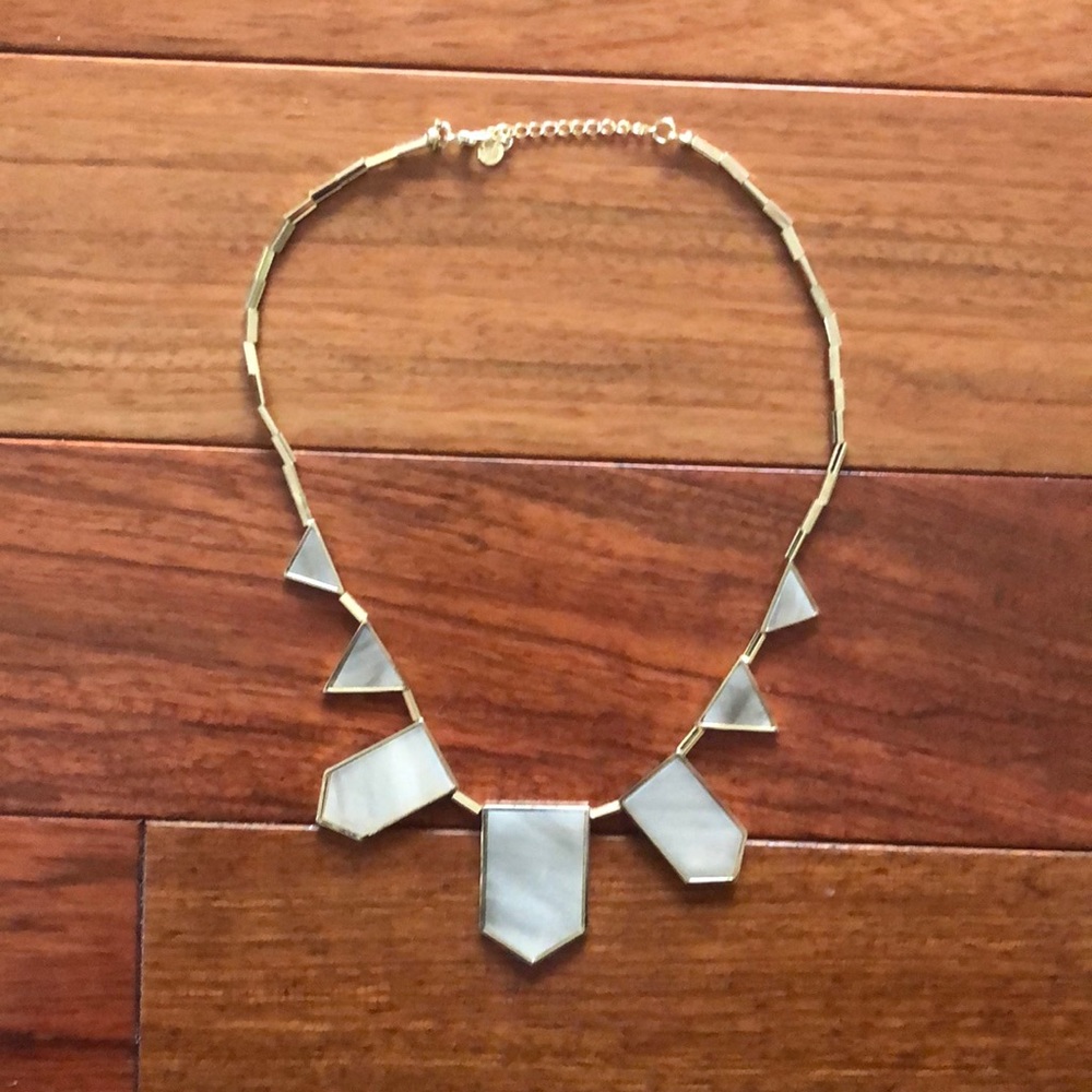 House of Harlow 1960 Plated Geo Necklace